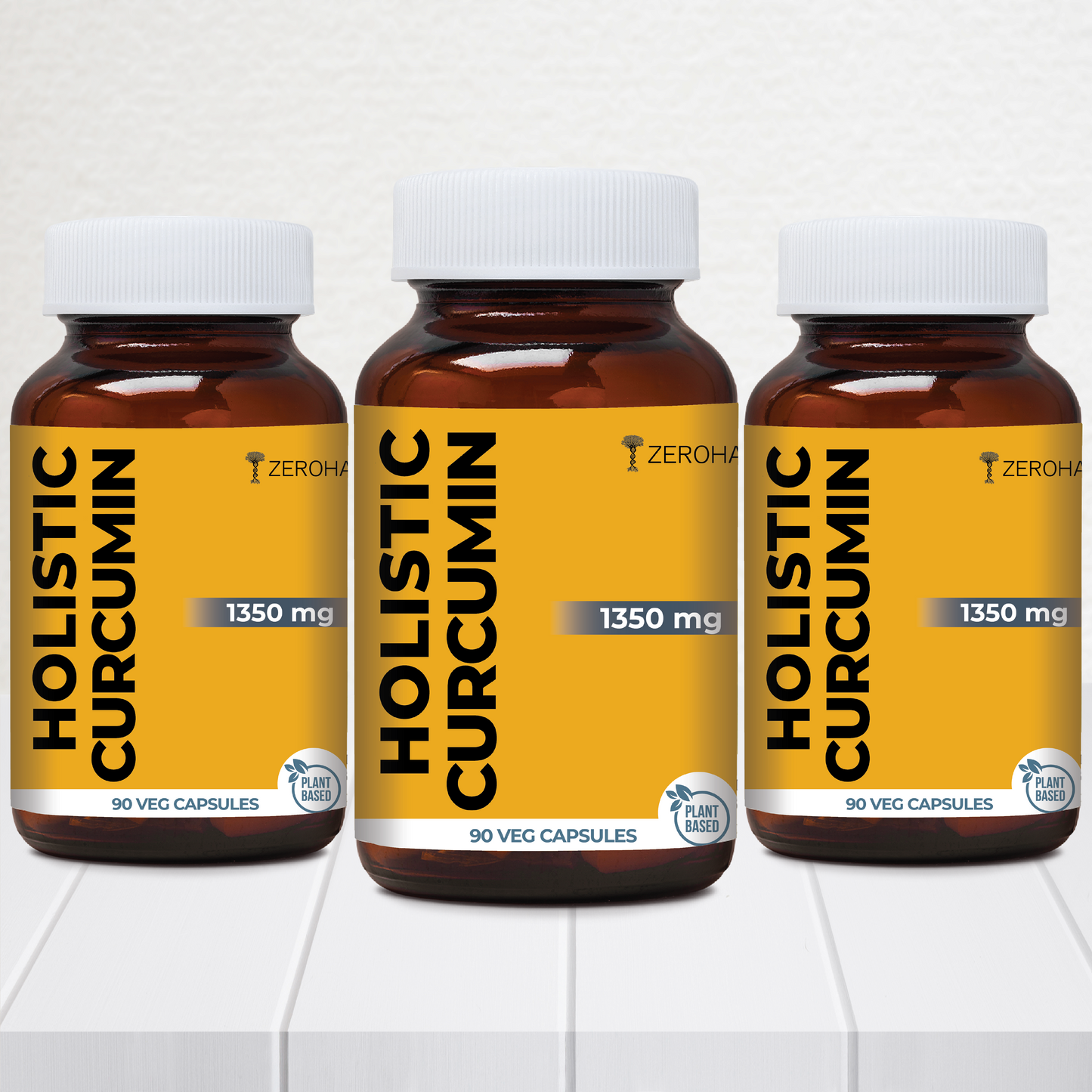 Holistic Curcumin Capsules With Piperine