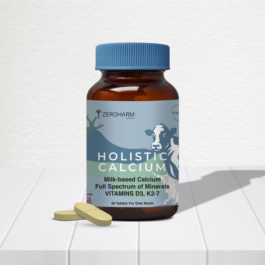 Holistic Calcium Tablets With Vitamin D3 & K2-7